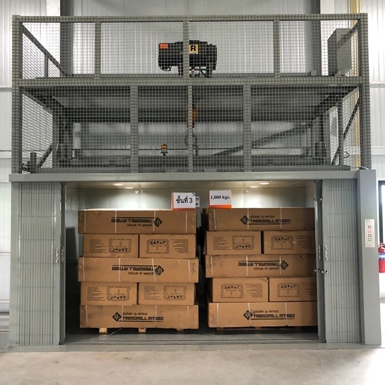 ติดตั้งลิฟท์บรรทุกสินค้า สแตนดาร์ด ลิฟท์ แอนด์ เครน - รับติดตั้งลิฟท์ขนของ
